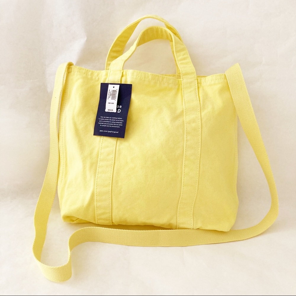 Gap For Good Small Canvas Tote Crossbody Bag